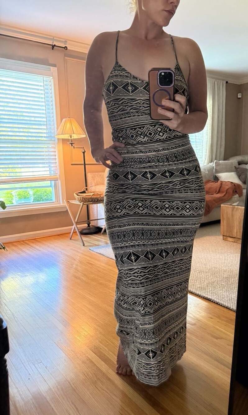 XXI Aztec Print Maxi Dress